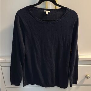 Talbots Navy Sweater